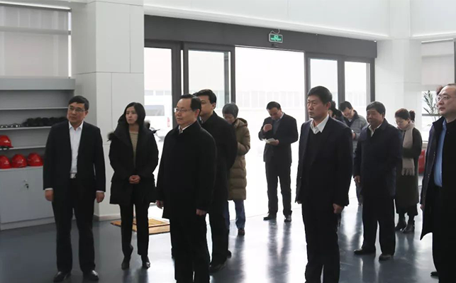 全國政協(xié)常委、副秘書長蔣作君一行蒞臨方快鍋爐進(jìn)行調(diào)研