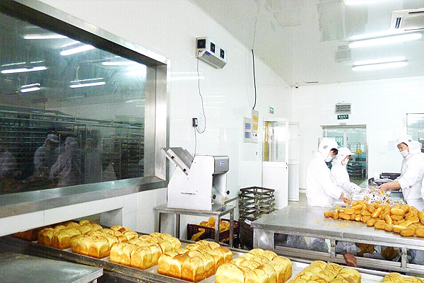 河南鄭州一食品加工廠用單臺1噸燃氣蒸汽鍋爐